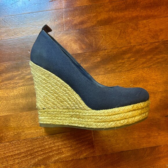 Aldo blue wedge/platform pump size & - Picture 4 of 5